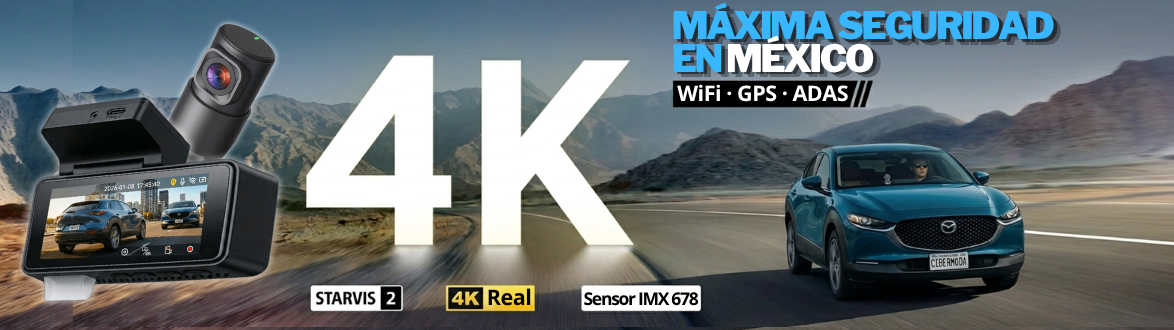 Dashcam Dual 4K