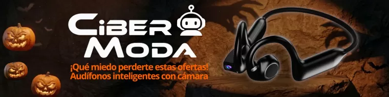 Banner CiberModa Audifonos con camara