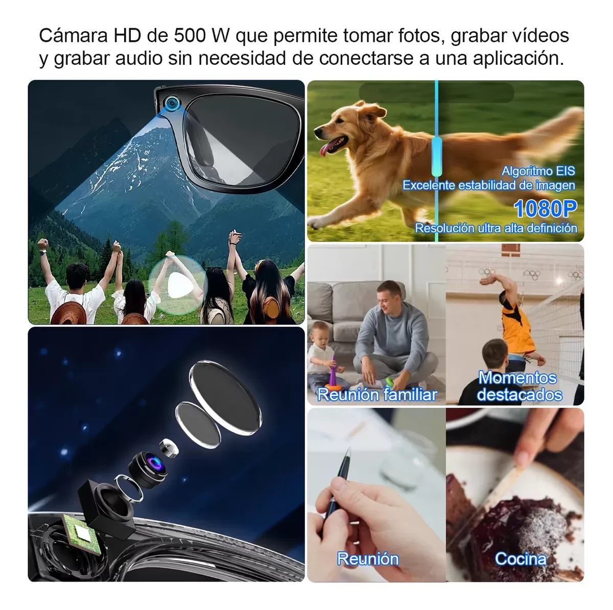 D NQ NP 2 X 784750 MLM91402093236 092025 F gafas inteligentes con ai y camara 1080p llamadas bluetoot