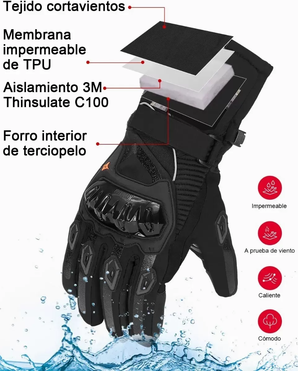 Guante térmico suomy 5