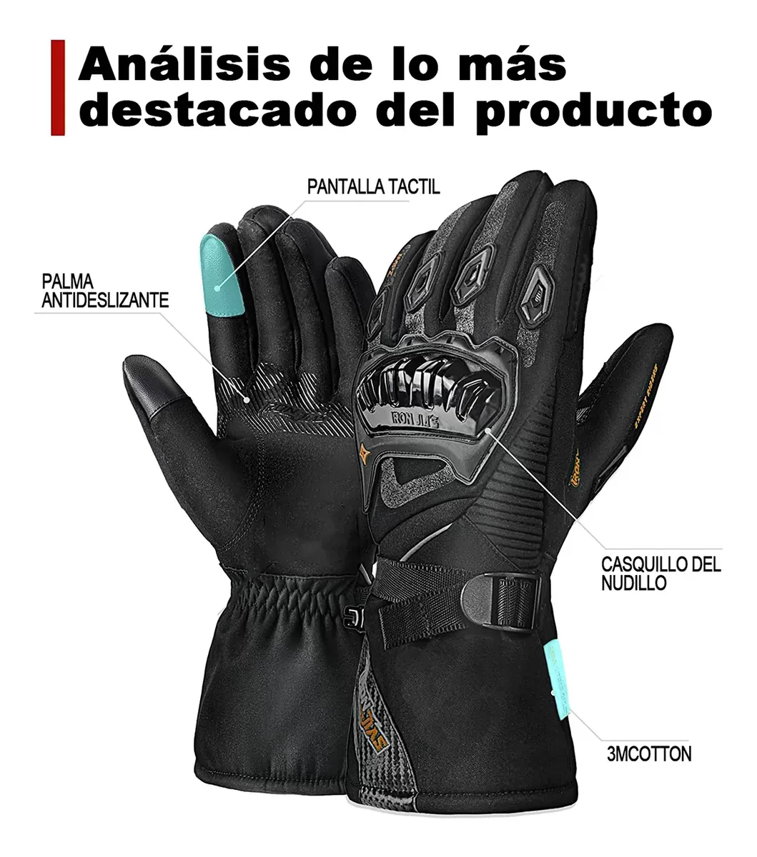 Guante térmico suomy 8