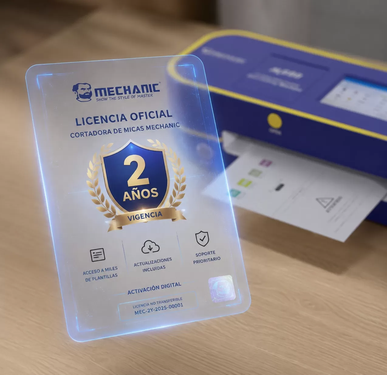 Licencia Mechanic M880 2 Anios