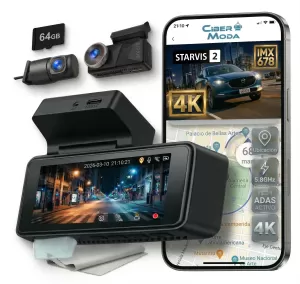 Dashcam 4K Real 2026 Starvis 2 IMX168 Adas