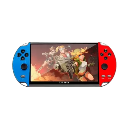 Consola Retro Portatil X12 Plus Rojo Azul