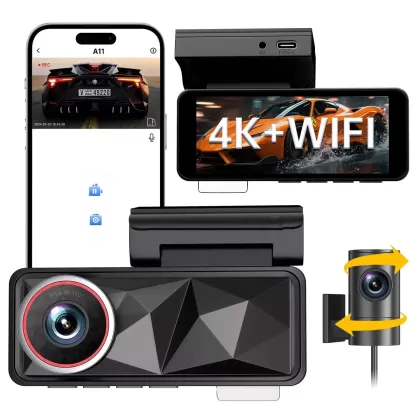 Dashcam 4K Sensor Sony Stravis 2 WiFi ADAS GPS