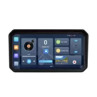 Pantalla android para moto con GPS y apps en el manubrio