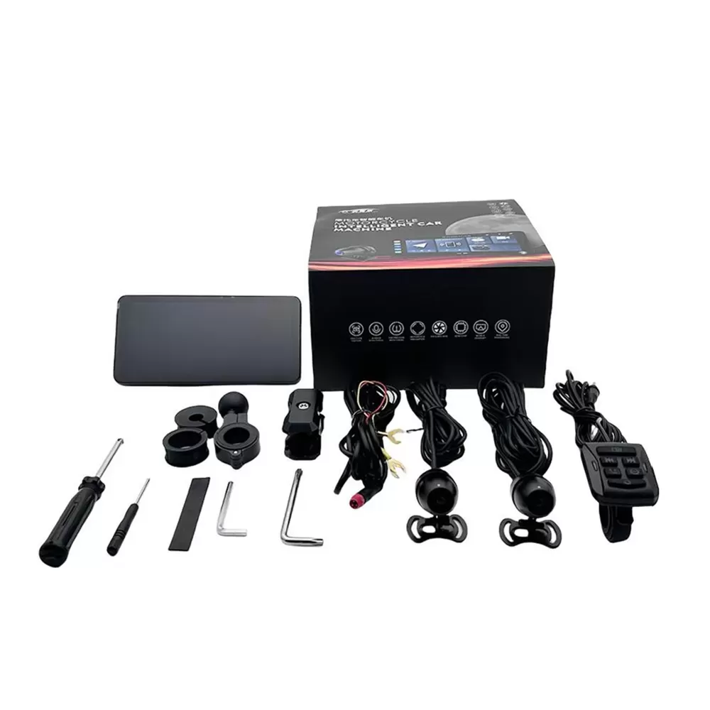 Kit de pantalla para moto con soportes e instalación